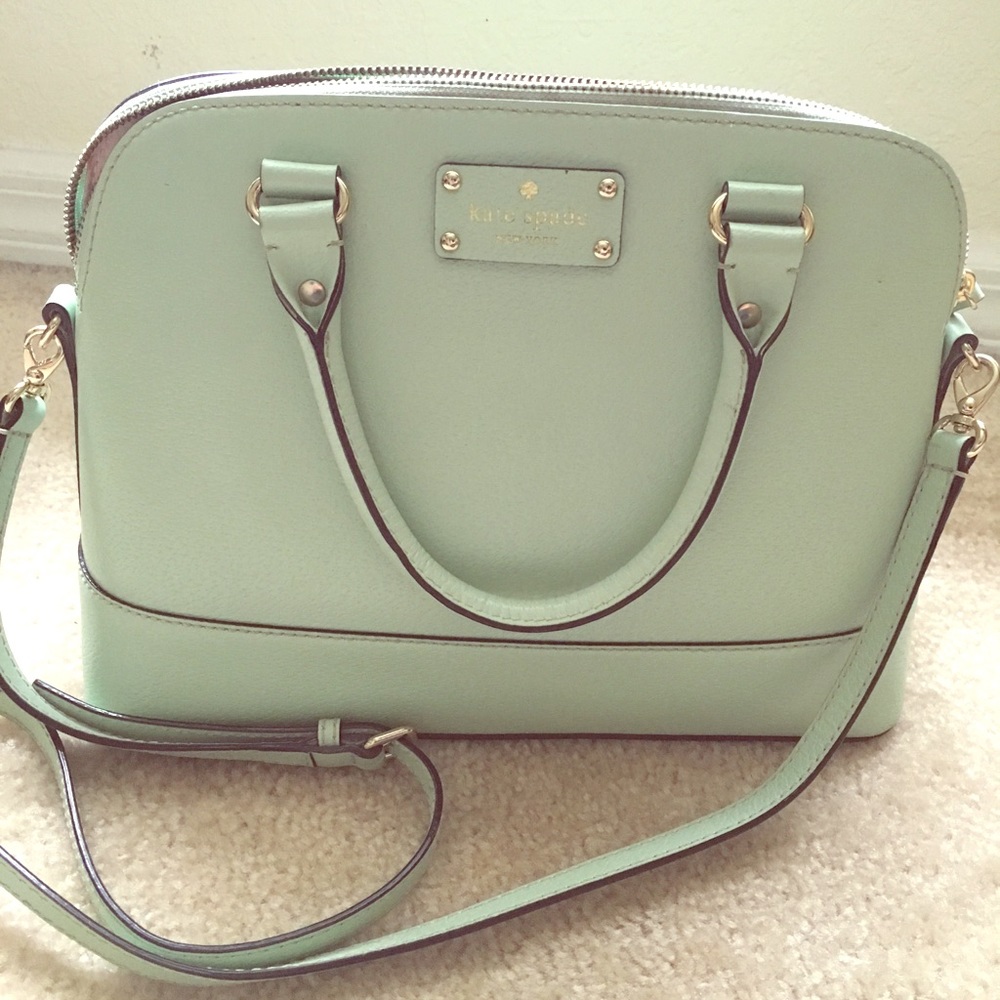 Mint Kate Spade Purse Satchel